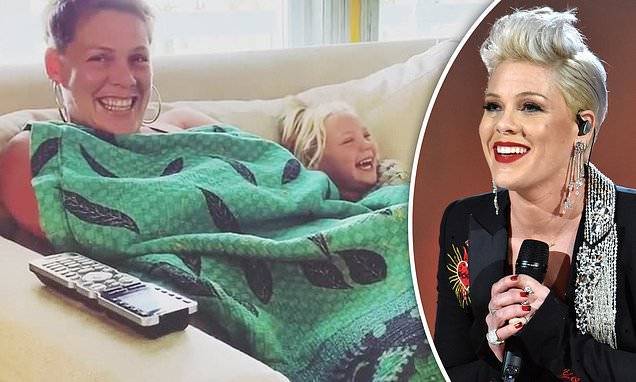 Pink opens up about recovery from coronavirus with son Jameson, three: 'It was a terrifying time' - dailymail.co.uk