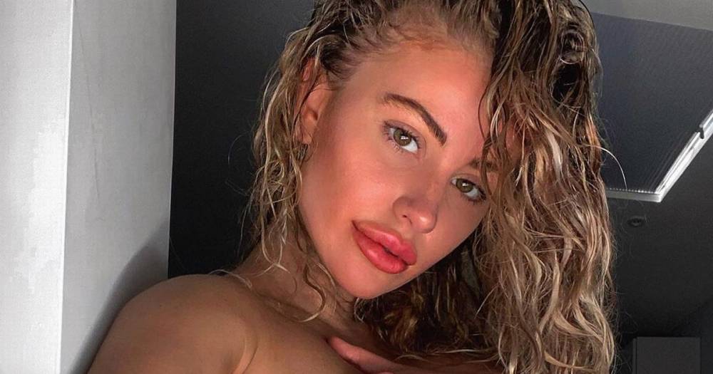 Chloe Ayling - Big Brother's Chloe Ayling ditches bra to pose topless in very steamy photos - dailystar.co.uk