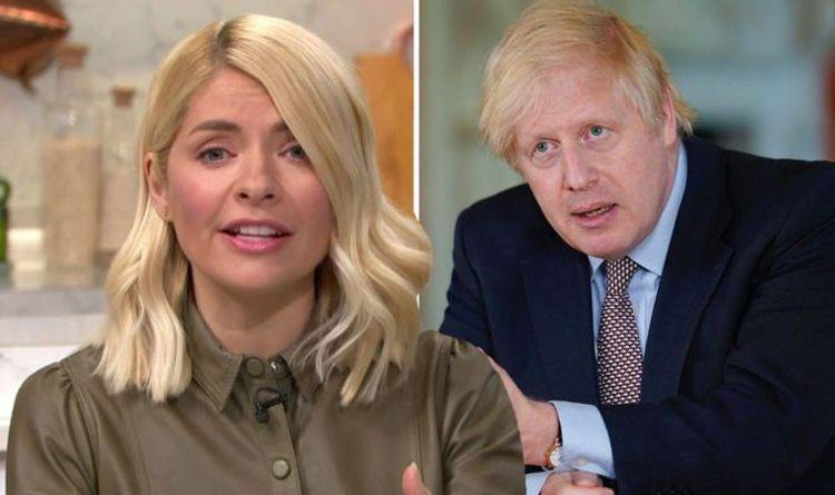 Boris Johnson - Holly Willoughby - Phillip Schofield - Holly Willoughby hits out after Boris Johnson speech confusion: ‘There’s no way!’ - express.co.uk - Britain
