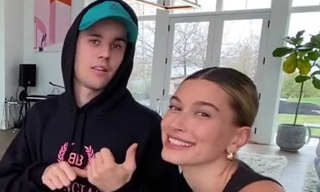 Justin Bieber - Hailey Bieber - Hailey Bieber shares realities of self-isolation with Justin - dailymail.co.uk