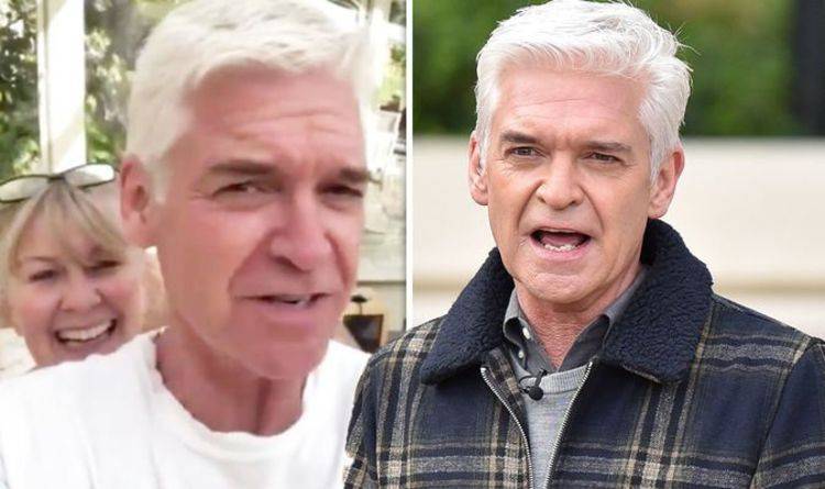 Phillip Schofield - Dominic Raab - Phillip Schofield: This Morning host enlists wife's help after facing lockdown issue - express.co.uk