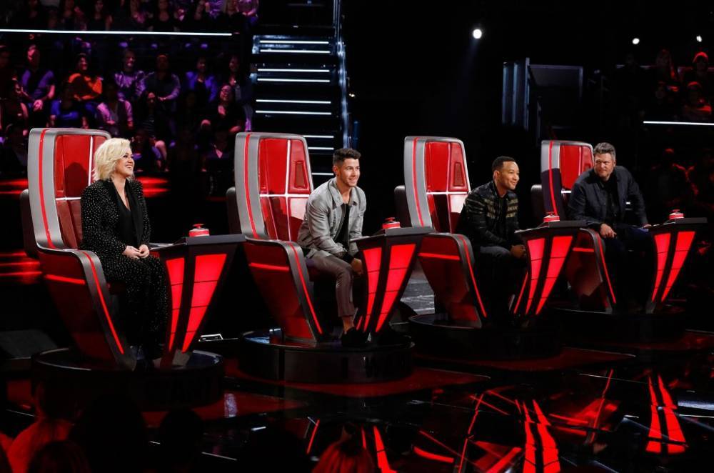 Nick Jonas - Blake Shelton - 'The Voice' Contestant Joanna Serenko Spreads the Love With Uplifting 'Lean on Me' Performance - billboard.com
