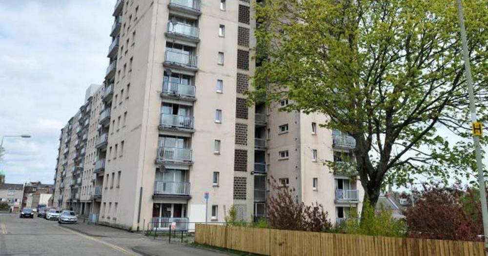 Another deliberate fire at troubled Perth flats - dailyrecord.co.uk - city Perth