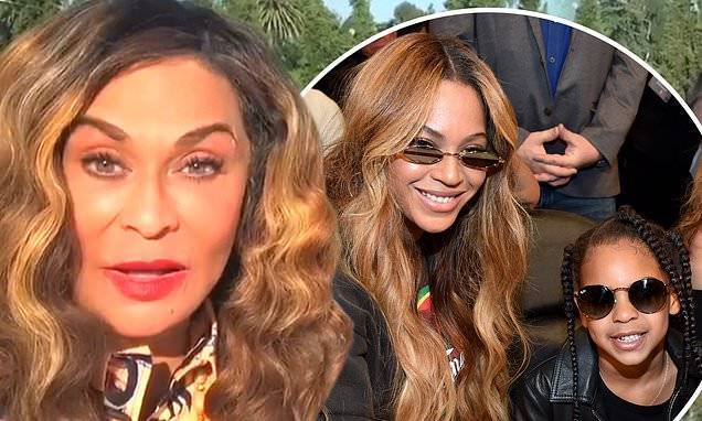 Kelly Rowland - Tina Knowles-Lawson - Blue Ivy Carter - Beyonce's child Blue Ivy Carter, 8, declares herself a 'beautiful daughter' in grandmother's video - dailymail.co.uk