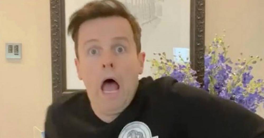 Declan Donnelly - Ant and Dec's most hilarious lockdown pranks from food fight and ballet to golf accident - mirror.co.uk