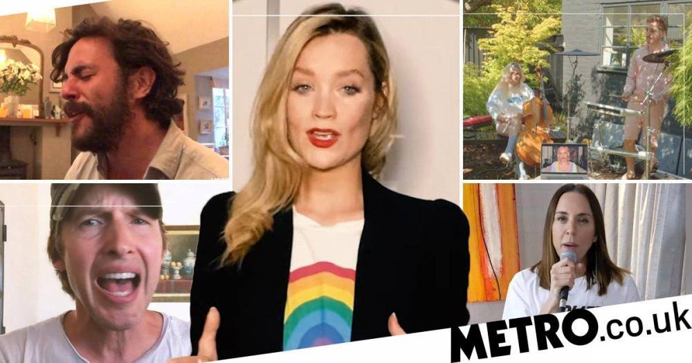 Laura Whitmore - Mel 100 (100) - Jack Savoretti - Zara Larsson - Laura Whitmore, Mel C, and James Blunt celebrate ‘frontline superheroes’ on International Nurses Day - metro.co.uk