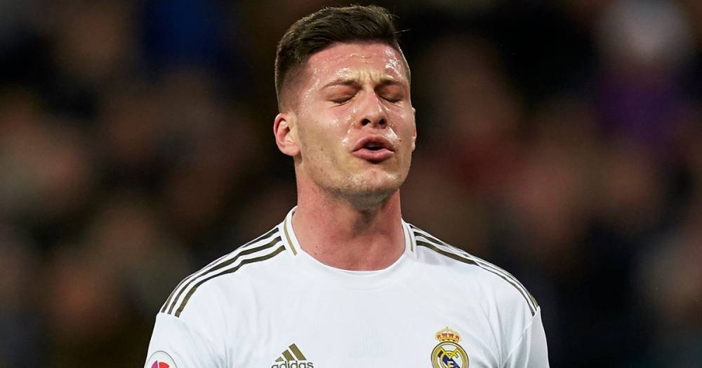 Luka Jovic - Luka Jovic mystery injury addressed by dad amid rumours Real Madrid striker fell off a wall - dailystar.co.uk - Spain - city Madrid, county Real - county Real - Serbia - city Belgrade