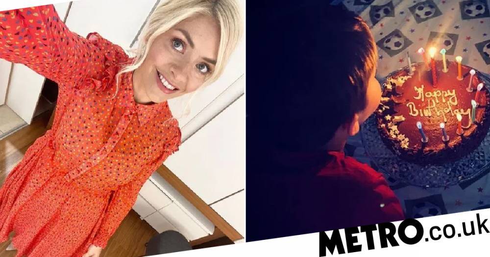 Holly Willoughby - Dan Baldwin - Holly Willoughby shares rare photo of son Harry as she celebrates his 11th birthday in lockdown - metro.co.uk