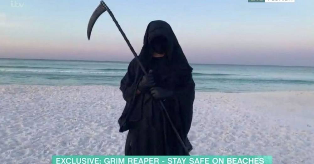 Holly Willoughby - Phillip Schofield - Daniel Uhlfelder - This Morning viewers baffled as Phil and Holly interview the Grim Reaper - mirror.co.uk - Usa - state Florida