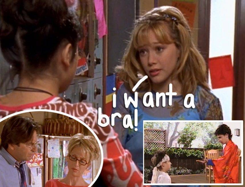 Lizzie Macguire - Hilary Duff Joined By Lizzie McGuire Cast For Table Read Of Iconic Bra Episode! - perezhilton.com