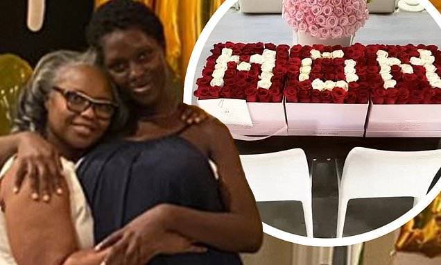Joshua Jackson - Jodie Turner-Smith poses with her mom as she shows off Mother's Day surprise from Joshua Jackson - dailymail.co.uk