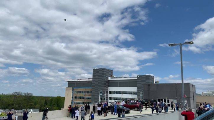 New Jersey Air National Guard perform flyover in honor of frontline workers - fox29.com - state New Jersey