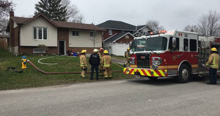 House fire in Peterborough’s southeast end quickly contained - globalnews.ca - city Peterborough - county Harrison - county Perkins