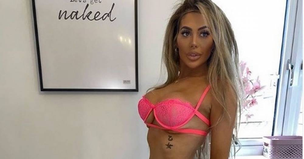 Chloe Ferry shows off two stone weight loss in eye-popping lingerie snap - mirror.co.uk