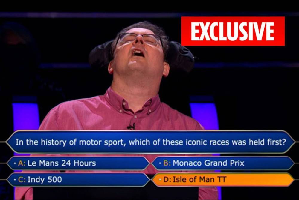 Andrew Townsley - Who Wants To Be A Millionaire’s Andrew Townsley misses out on top prize… even though he KNEW the right anser - thesun.co.uk