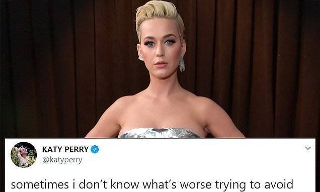 Katy Perry - Katy Perry reveals she has been battling 'waves of depression' - dailymail.co.uk