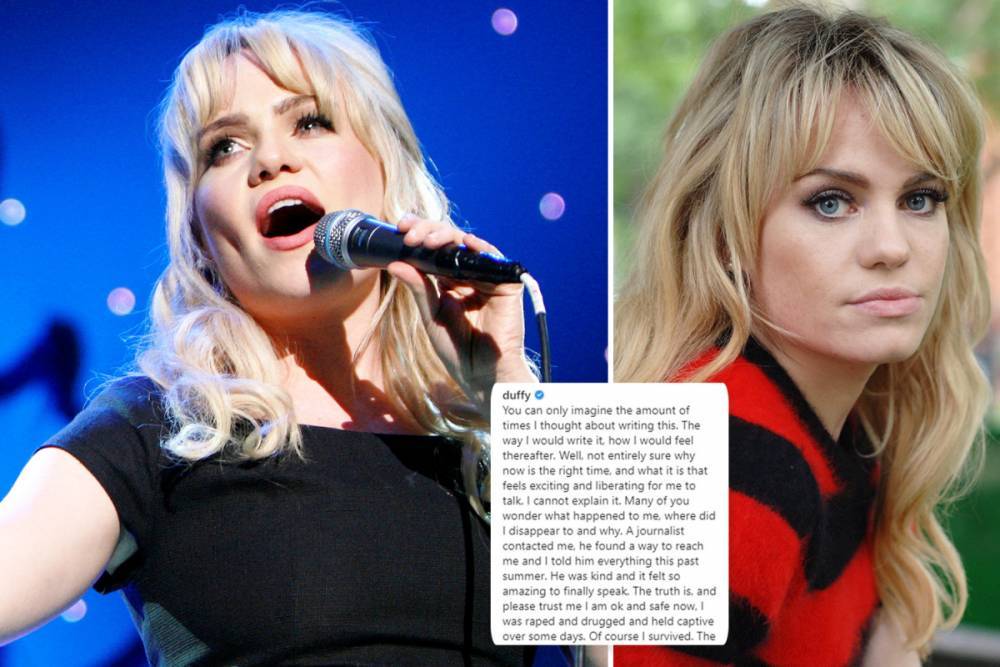 Duffy says she’s been ‘liberated’ by talking about her rape nightmare in emotional message to fans - thesun.co.uk