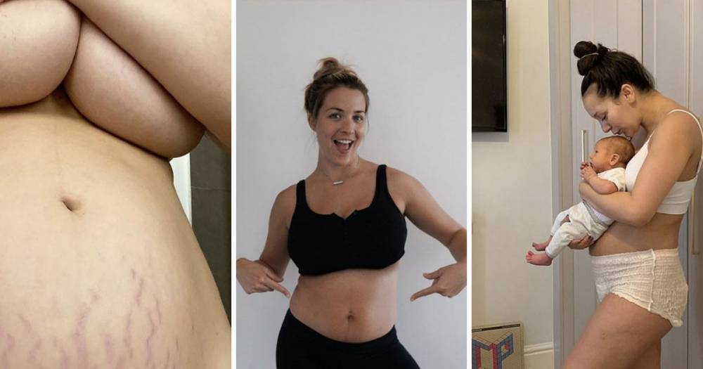 Celebrities who’ve posted incredibly candid photos of their baby bodies before and after birth - ok.co.uk