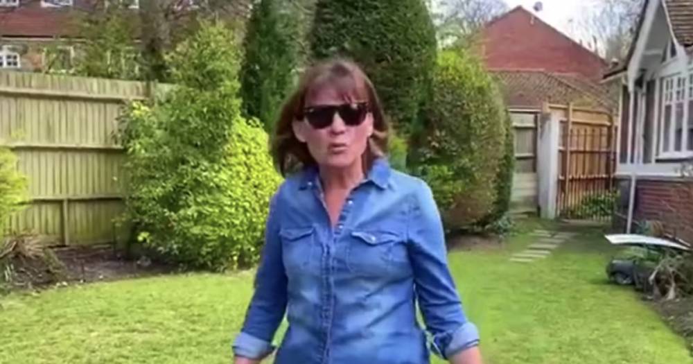 Lorraine Kelly - Lorraine Kelly shares rare glimpse inside her beautiful garden and home in lockdown diary - ok.co.uk