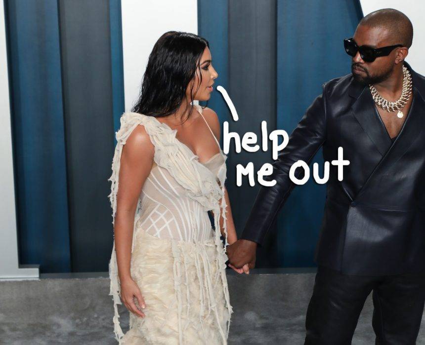 Kim Kardashian - Kim Kardashian ‘Needs Some Space’ From Kanye West’s ‘Super Controlling’ Behavior During Quarantine - perezhilton.com