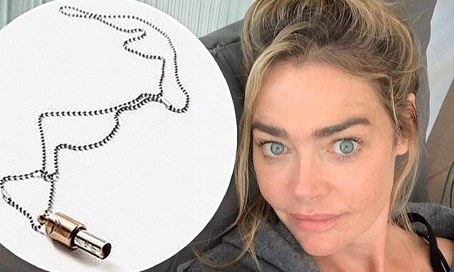 Denise Richards - Denise Richards reveals she blows on a 'love whistle' to remain calm - dailymail.co.uk