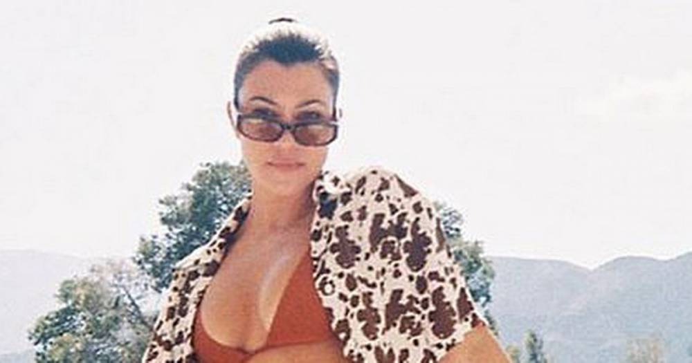 Kourtney Kardashian - Kourtney Kardashian shuts down pregnancy speculation after sexy bikini snaps - dailystar.co.uk