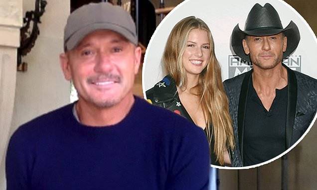 Tim Macgraw - Tim McGraw reveals daughter Maggie, 21, is helping provide free meals to healthcare workers - dailymail.co.uk - city Nashville