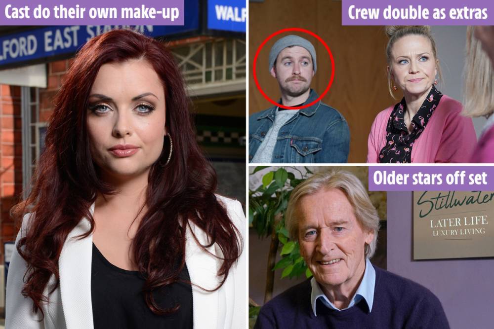 How EastEnders, Coronation Street and Emmerdale plan to return to filming – with stars doing own hair and make-up - thesun.co.uk - Britain - Charlotte - city Moore