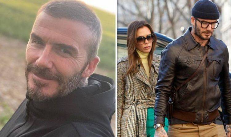 David Beckham - David Beckham shows off thicker hair days after star was pictured with thinning locks - express.co.uk - city Manchester - Victoria, county Beckham - county Beckham