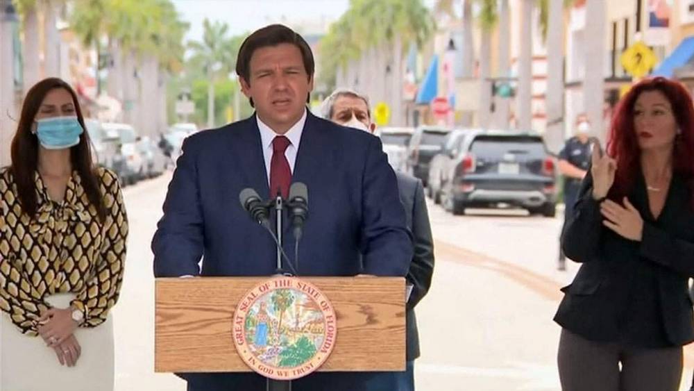 Ron Desantis - Gov. Ron DeSantis announces Miami-Dade, Broward counties can enter phase 1 of reopening - clickorlando.com - state Florida - county Broward - county Palm Beach - county Miami-Dade