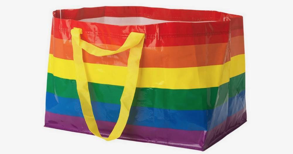 Ikea release rainbow version of iconic Frakta bag in time for Pride Month - ok.co.uk - Sweden
