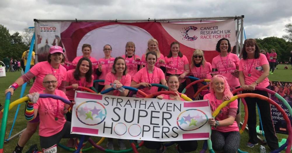 Strathaven keep fitters ready to hoop and cheer for pal Michele - dailyrecord.co.uk