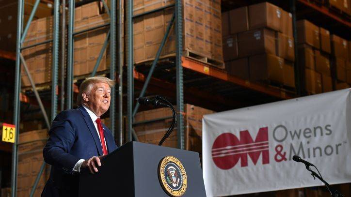 Donald Trump - Maria Bartiromo - President Trump tours Allentown factory, discusses strategic national stockpile during Thursday visit - fox29.com - China - Usa - state Pennsylvania - city Allentown, state Pennsylvania