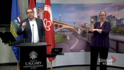 Naheed Nenshi - Calgary asks citizens to hold off on using blue carts as facility closed due to COVID-19 outbreak - globalnews.ca