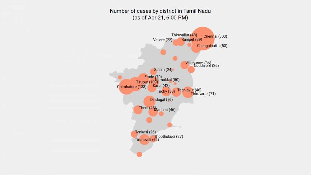447 new coronavirus cases reported in Tamil Nadu as of 8:00 AM - May 15 - livemint.com - city Chennai