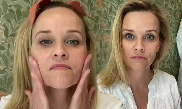 Reese Witherspoon - Reese Witherspoon, 44, details her nightly face-moisturizing regimen: 'I have dry skin' - dailymail.co.uk - state Louisiana