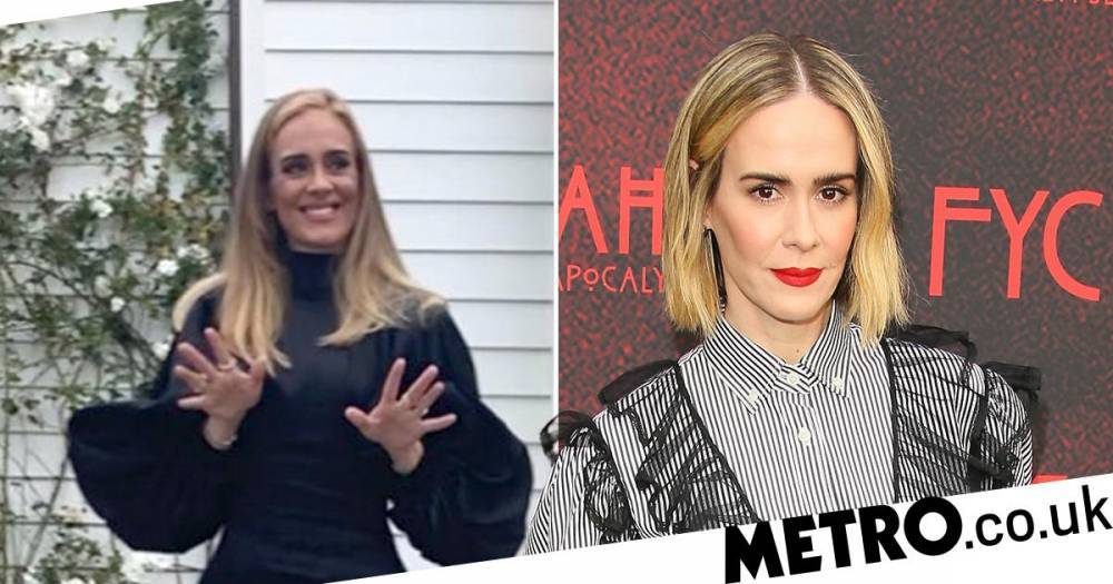 Sarah Paulson - Sarah Paulson is more than happy with the Adele comparisons: ‘I’ll take it’ - metro.co.uk - Usa - county Story