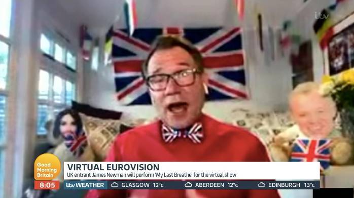 Good Morning Britain fans furious at Richard Arnold’s unpatriotic blunder as he hangs the Union flag upside down - thesun.co.uk - Britain