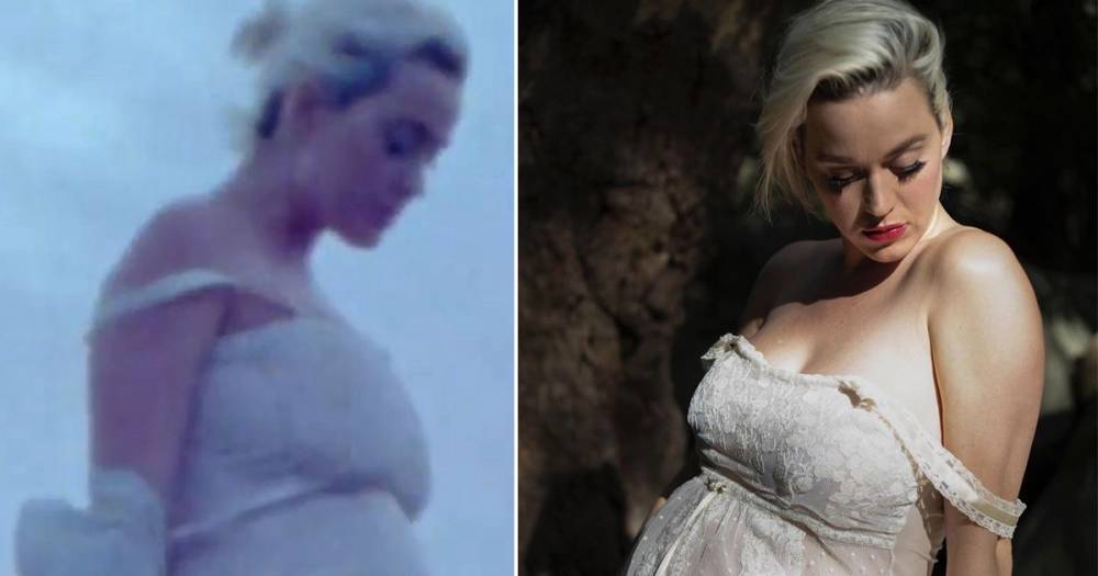 Katy Perry - Orlando Bloom - Pregnant Katy Perry shows off her baby bump in new music vid for single Daisies - dailystar.co.uk