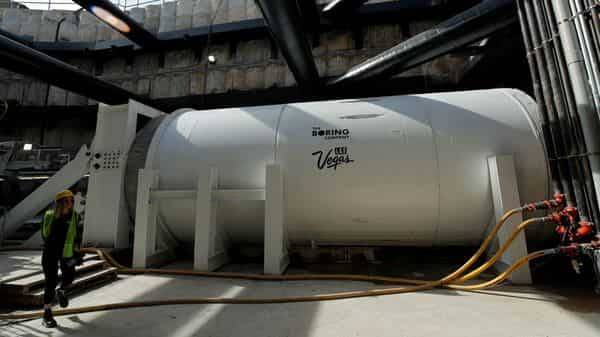 Musk's Boring Company completes underground tunnels in Las Vegas - livemint.com - San Francisco - city Las Vegas