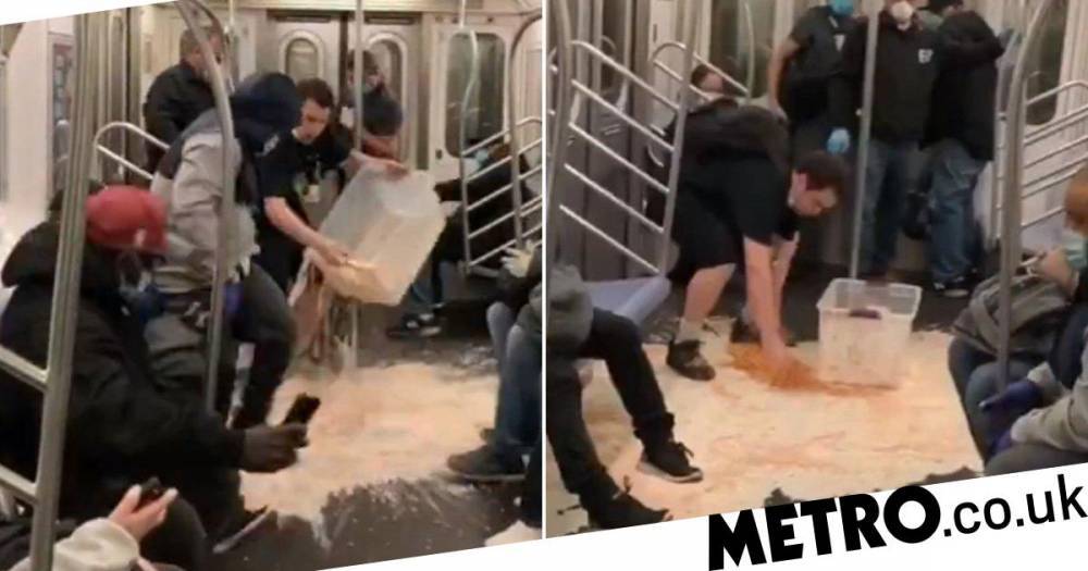 TikTok star apologises after New York City authorities brand subway cereal prank ‘despicable’ - metro.co.uk - city New York