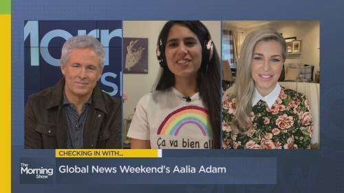 Checking in with Global News Weekend host Aalia Adam - globalnews.ca