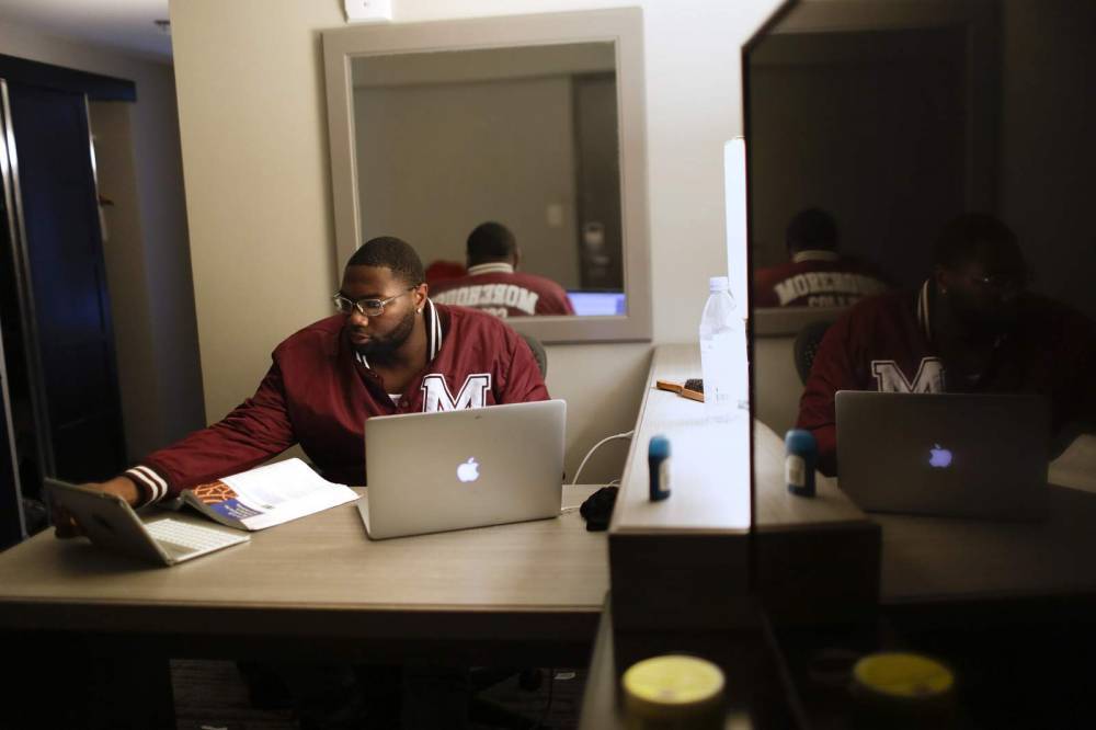 Historically black colleges work to help students amid virus - clickorlando.com - state California - state Tennessee - state North Carolina - city Nashville, state Tennessee - county Johnson