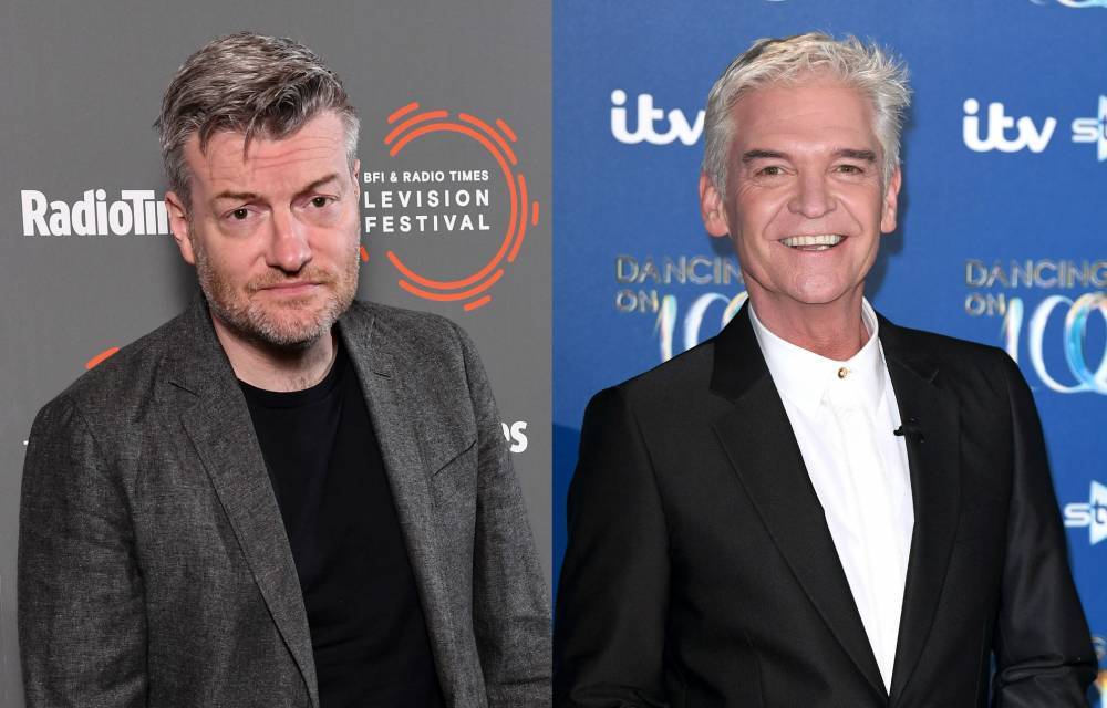 Holly Willoughby - Phillip Schofield - Charlie Brooker - Charlie Brooker parodies Phillip Schofield coming out on ‘Antiviral Wipe’ - nme.com