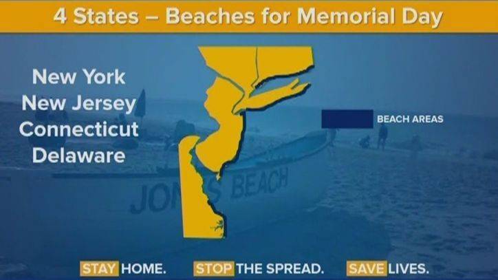 Andrew Cuomo - New York beaches to open for Memorial Day weekend - fox29.com - New York - city New York - state New Jersey - state Connecticut - state Delaware