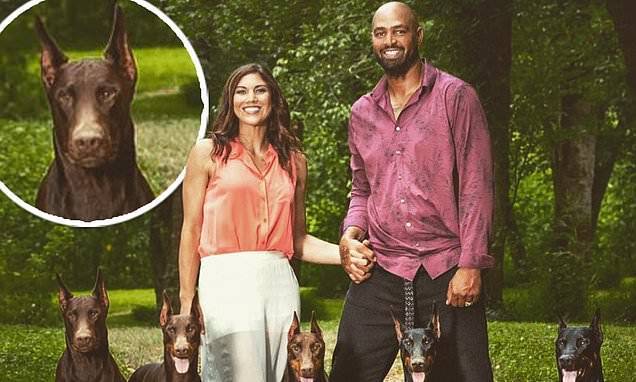 Jerramy Stevens - Hope Solo reveals her 'magnificent' Doberman Conan is in 'critical condition' after being shot - dailymail.co.uk