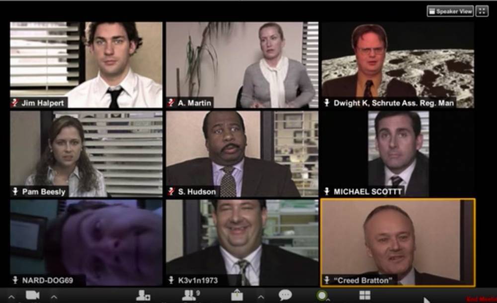 Here’s What A Dunder Mifflin Zoom Call Would Look Like Using Clips From ‘The Office’ - etcanada.com