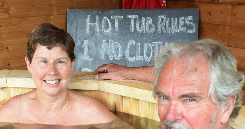 Naturist couple encourage people to try being naked during coronavirus lockdown - dailystar.co.uk - Britain - Scotland