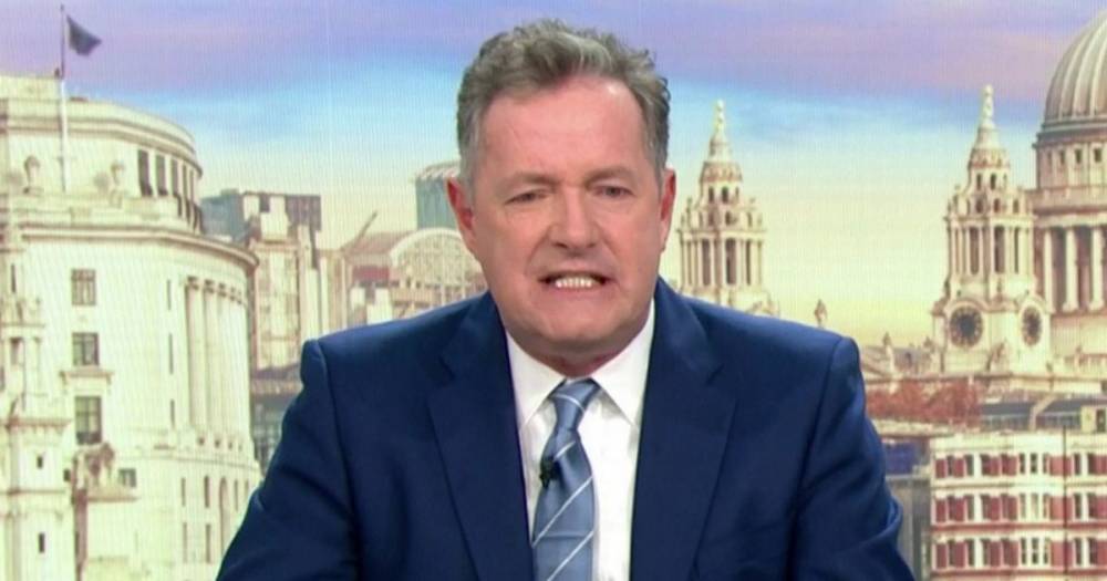 Piers Morgan - Piers Morgan faces further GMB sacking pressure after 50k sign petition to fire him - mirror.co.uk - Britain