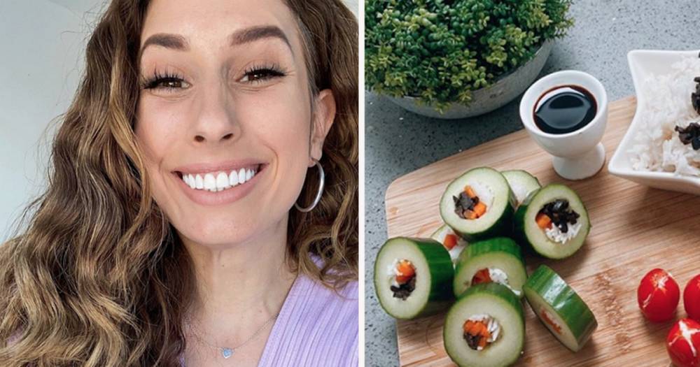 Stacey Solomon - Stacey Solomon shares easy and affordable way to make sushi during lockdown - ok.co.uk - Japan